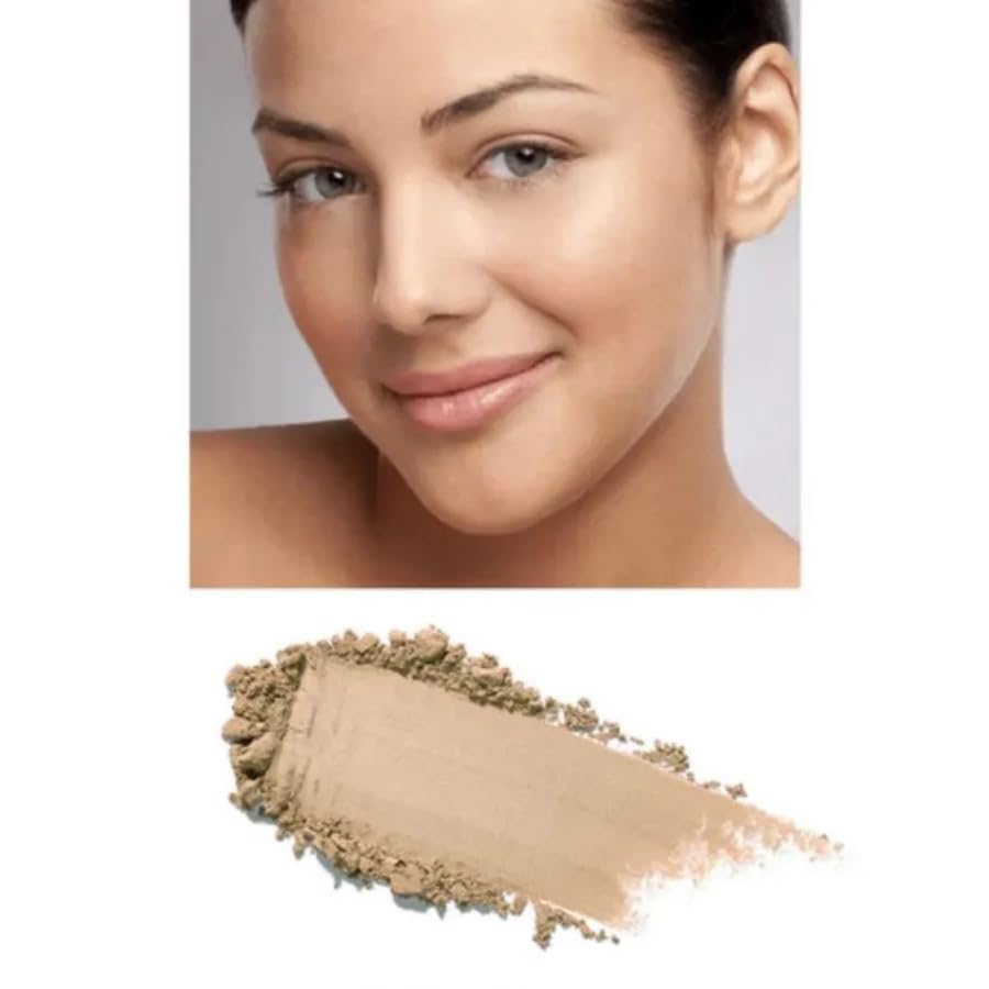 Emani Flawless Matte Powder Foundation – Mineral Compact Makeup for Sensitive Skin, Buildable Coverage, Shine Control, Long-Lasting Finish Up for Sensitive Skin and Oil Control, Ginger - Image 4