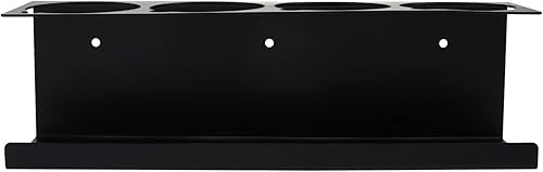 Miniatura 8 de Soporte para latas de aerosol, organizador de 4 latas, soporte de acero resistente montado en la pared para garaje y espacio de trabajo, paquete de 3