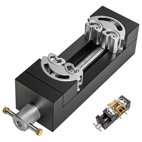 Best Magnetic Drill Press Vise: Top Picks for Secure, Precise Clamping Solutions Luvan Mini Drill Press Vise, Small Bench Vise Clamp for Any Shape 2.44