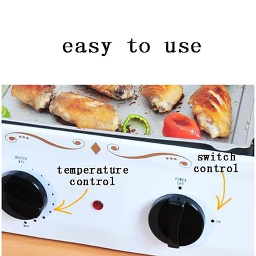 Vaporera eléctrica con Capacidad para 8 Perritos Calientes y Temperatura Ajustable, Ideal para Salchichas Bratwurst, Salchichas de Desayuno y más.