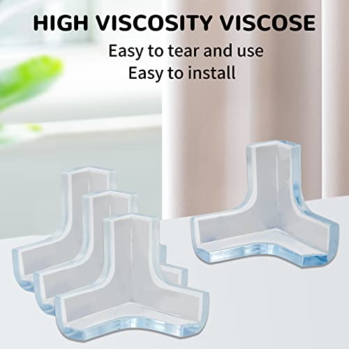 Corner Protector, 4Pc Clear Corner Guards, Safety Silicone Corner Protectors, Safety Bumpers To Cover Sharp Furniture & Table Edges, Transparent, Invisible #TOP4