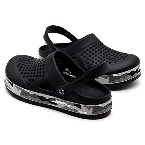 Image of SVAAR Men's Super Stylish Clogs || Sandals with Adjustable Back Strap for Men
