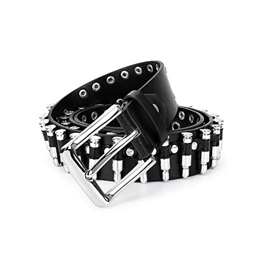 Bullet Rivet Belts Personalized Black Belt Fantastic Pu Leather Belt For Jeans Hip Hop3