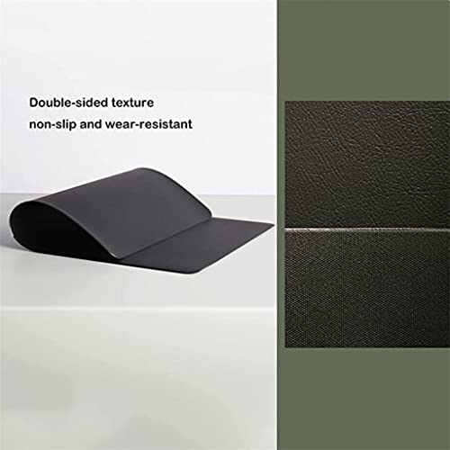 Sets de table en cuir premium isolants thermiques couleur C raffinée - 6