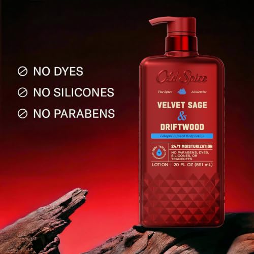 Old Spice Hand & Body Lotion for Men, Velvet Sage & Driftwood, 20 fl oz - image 3