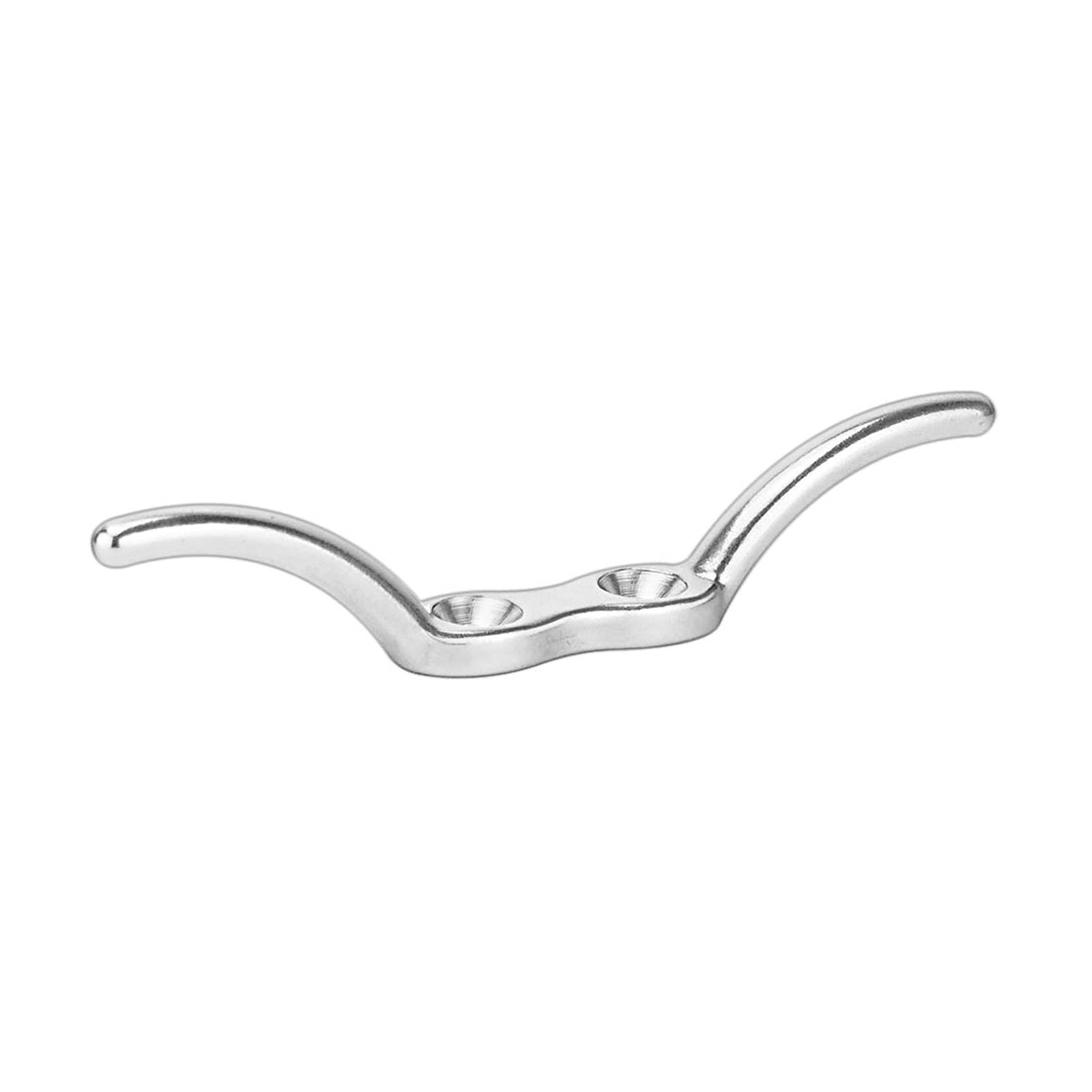 Taquet D'Amarrage Bateau 15 Cm AISI 316 – 2 Pièces Crochet De Corde Inox Miroir Pour Yacht, Mât Drapeau, Auvents, Bâches