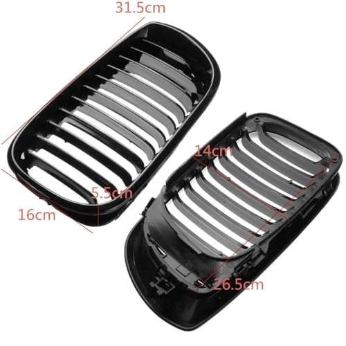 Rejilla delantera de repuesto racing 846193 para modelos E46 Facelift 2