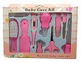 KIT MANICURA, CUIDADO PERSONAL Y ASEO: El set para bebés para el cuidado de la salud incluye: 1 pieza de cortaúñas, 1 pieza de lima de uñas, 1 pieza de tijera, 1 pieza de peine, 1 pieza de cepillo para el cabello, 1 pieza de cepillo de dientes, 1 Termómetro para bebé, 1 aspirador nasal.