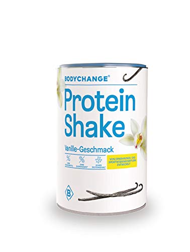 Proteinpulver Vanille - nur 4 Zutaten, 100% natürlich und ohne Süßstoffe - 300g. Der Proteinshake mit Vanille gemahlen für einen leckeren