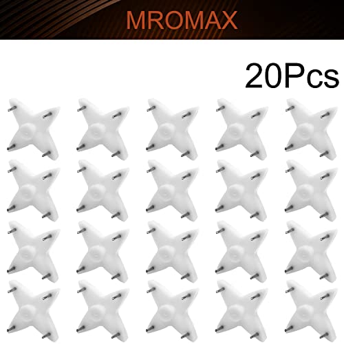 Image of Nails For Hanging Pictures,Picture Hooks Hardwall Hangers for Hardware Concrete Wall Hooks Invisible Nail Hangers Non-Trace Wall Picture Hanger No Damage Stucco 0.98 inch x 0.59 inch (L*W)(20pcs,1.10 inch x 1.10 inch
