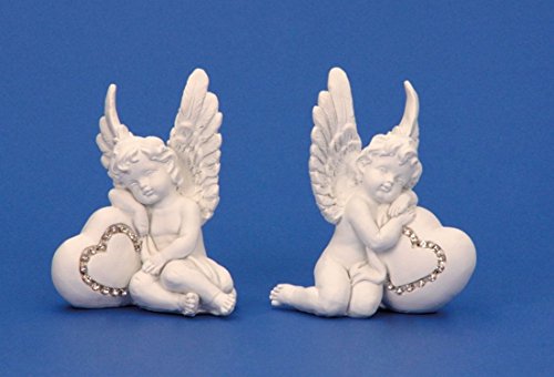 Geschenkestadl Figuras, blanco, 14 cm bis 14,5 cm