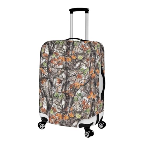Branches Luggage Cover protector Washable Suitcase Cover Baggage Cover Travel Elastic Spandex Suitcase Protector Easy Identify Luggage Suitcase Sleeve Fits 28 to 32 Inch2