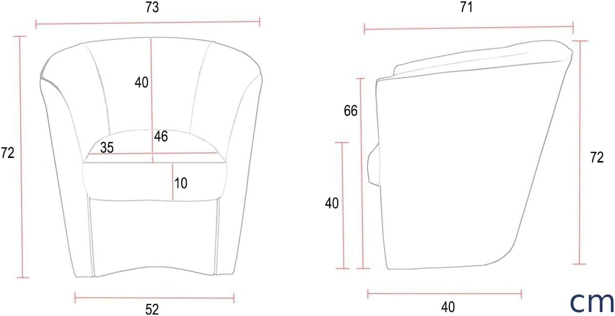 Poltrona in tessuto antimacchia rivestimento water repellent - struttura in legno - già assemblata - comoda e elegante - per camera da letto,soggiorno,ufficio, stile moderno (Verde Menta)