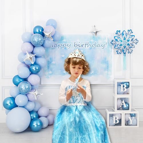 Princess Elsa Dress for Little Girl 3-8Y Christmas Costume Birthday Party  Dress up with Accessories (Blue, 4-5 Years) : Amazon.com.au: Toys & Games