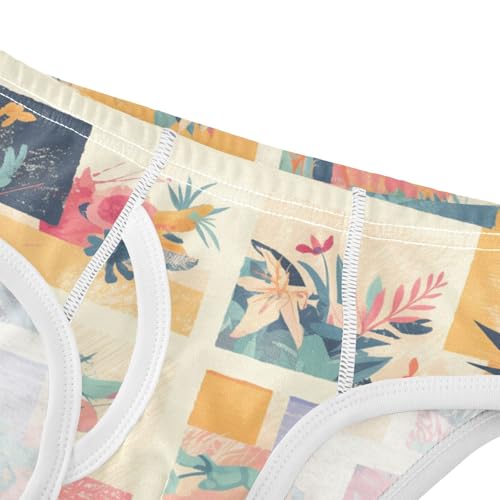 KLL Classic Reggae Color Music Little Boys Comfort Athletic Underwear Breathable Children Panties4