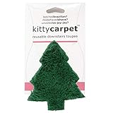 FUN delivery Kitty Carpet: Reusable Downstairs Toupee Merkin Wig – Funny Gag Gift for Women & White Elephant Gift Exchanges (Christmas Tree Hugger Green)