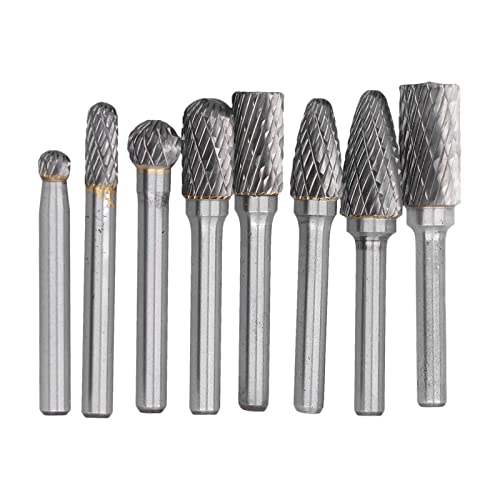 Set 8 pzas Fresas de Carburo 6mm para Corte y Grabado miniatura 6