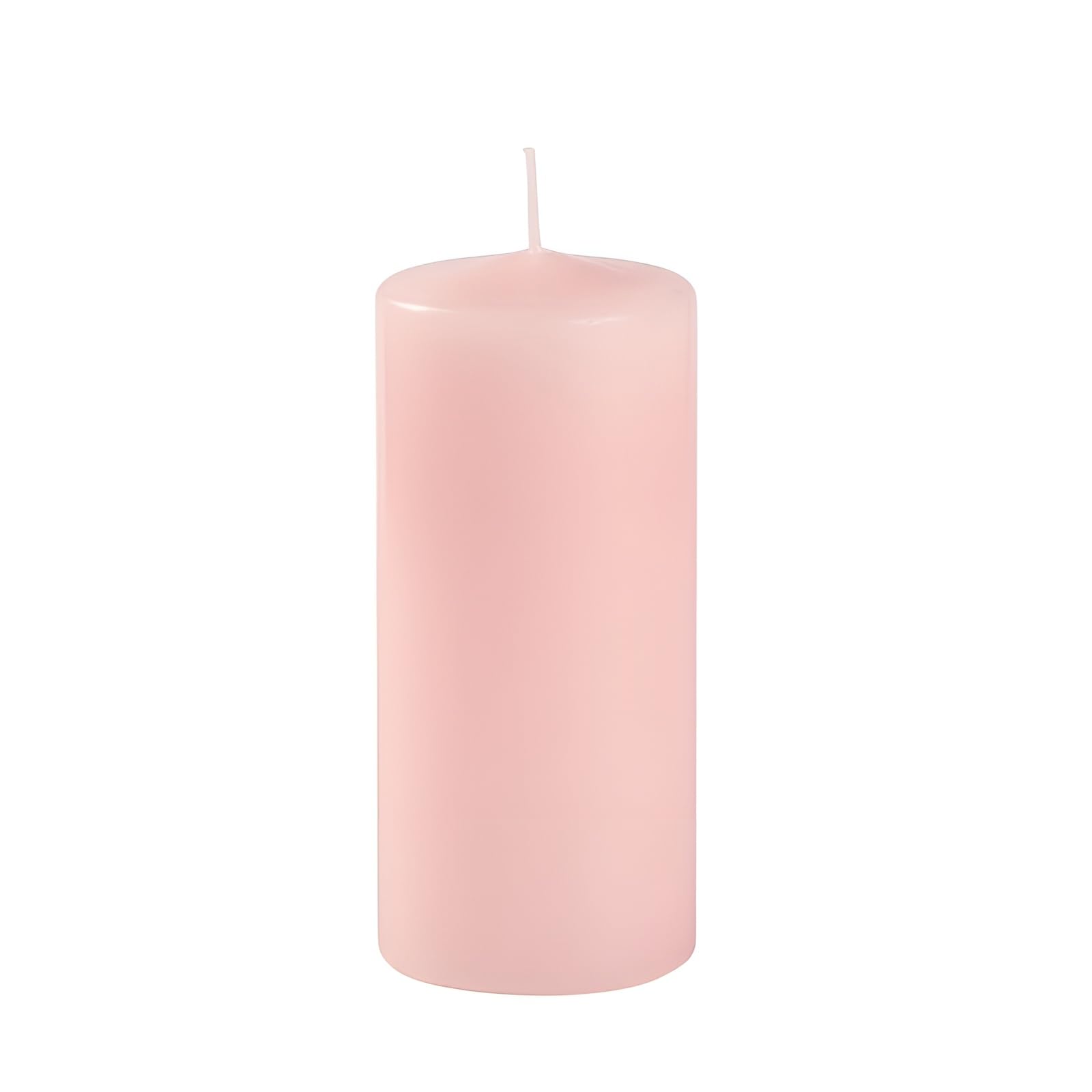 Risthò Peach Wax Candles, Diameter 5 cm, Height 12 cm, Pack of 9