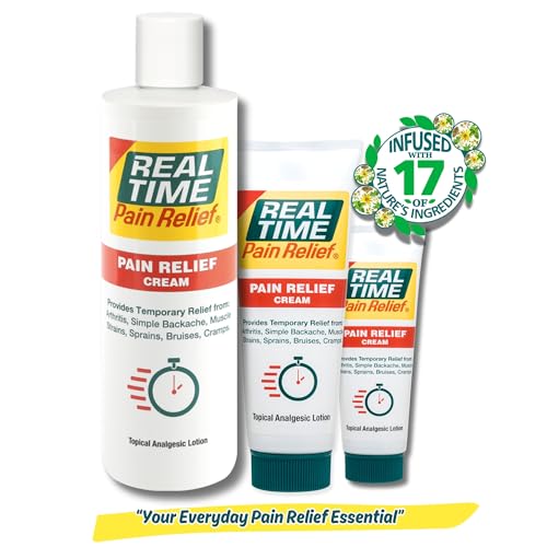 Real Time Pain Relief Cream, 3 Ounce Tube - Thumbnail 3