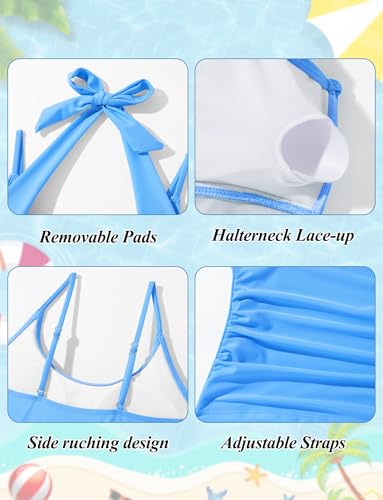 Girls Bikini Swimsuit Set - Girls Bathing Swim Suit Beach Outfit4