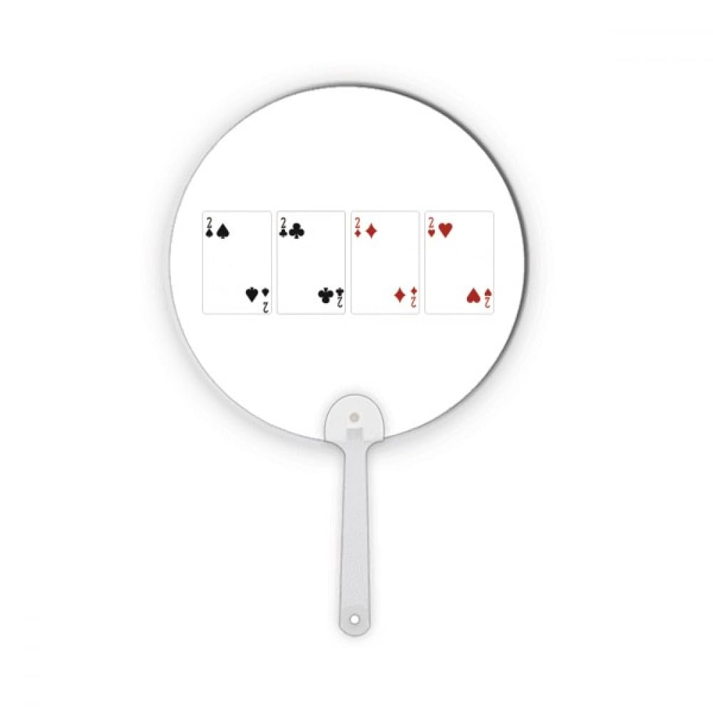 Plastique rond en forme de cœur motif club de pique N°2 au design poétique