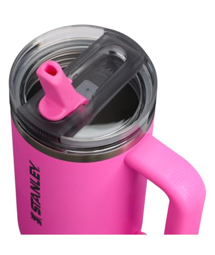 Image of STANLEY Quencher ProTour Flip Straw Tumbler with Leakproof Lid 30 oz | Built-in Straw and Handle | Cup Holder Compatible for Travel | insulated Stainless Steel Cup | BPA-Free | Hot Pink