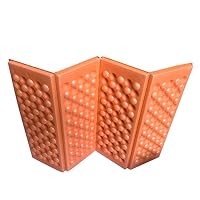 Lot De 2 Coussins De Siège Camping Pliables – Imperméables, Mousse 39x29x1 Cm, Légers 40 G, Pour Randonnée Et Pique-nique