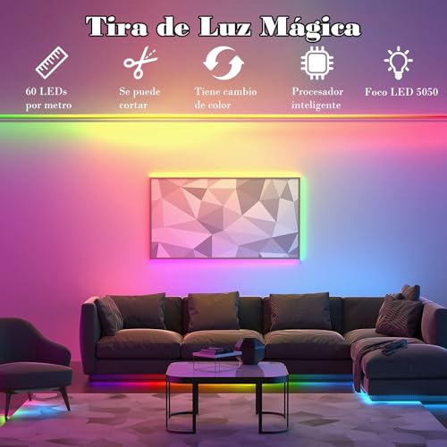 Tira LED multicolor 12 Imagen adicional