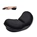 DUBENS Ergonomische Handgelenkauflage für Links - und Rechtshänder, Handballenauflage mit Schaumstofffüllung für Maus ergonomisch zur Entlastung des Handgelenks Pad-Set (Schwarz)