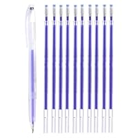 Heat Erasable Fabric Pens - 4 Colors Textile Markers | Heat Erase Empty Sewing Pens For Marking Textile With 10 Refills | Erasable Writing Instruments For Quilting Sewing Dressmaking