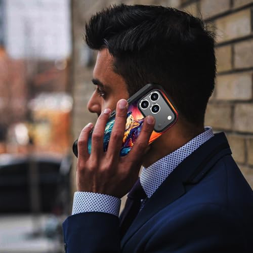 Coque robuste iPhone 17 Pro Max anti-rayures qualité militaire motif loup - 6