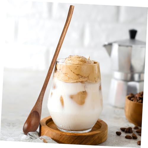 Cuillères à café en bois pour mélanger le thé et déguster vos desserts - 7