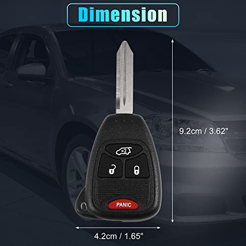 X AUTOHAUX Keyless Entry Remote Car Key Fob for Dodge Avenger 2008-2013 by X AUTOHAUX - Used condition - Image 6