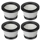 4 filtros de aspiradora de repuesto para aspiradora 70mai PV01 Swift, lavable y reutilizable