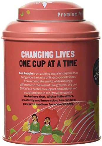 Tea People Turkish Apple, 125 g Loose Leaf Tea in Tin Caddy