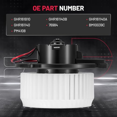 Image of BDFHYK AC Heater Blower Motor Fan PM4108 Compatible with Mazda 6 2014-2017 2019-2021, CX-5 2014-2021 with Automatic Temperature Control,HVAC Blower Motor Assembly Replacement for GHR161140B BM10039C