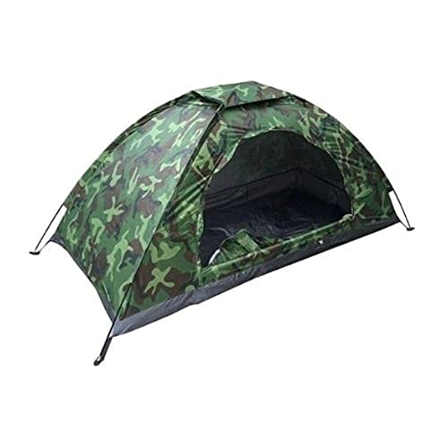 Carpa impermeable camuflaje 4 personas camping