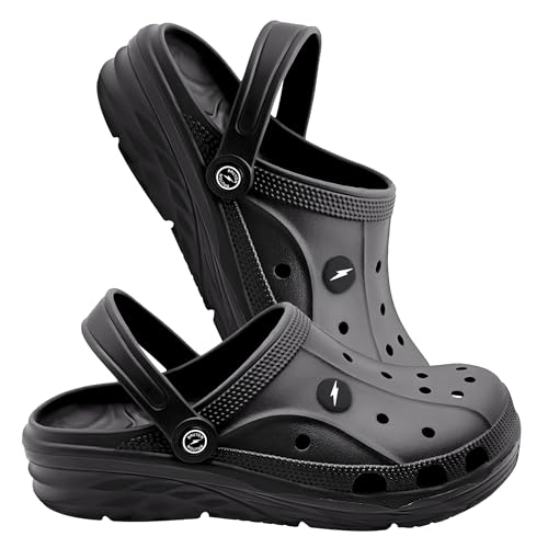 Image of BRUTON Unisex EVA Sandals | Lightweight Clogs with Adjustable Back Strap | Breathable Anti-Slip Casual Sandals for Walking, Beach, Travel & Daily Wear