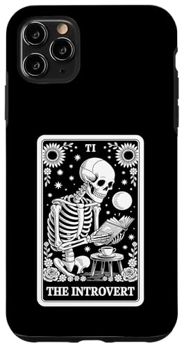 The Introvert Tarot Card Indoorsy Women Inrovert �X�}�z�P�[�X iPhone 11 Pro Max �p