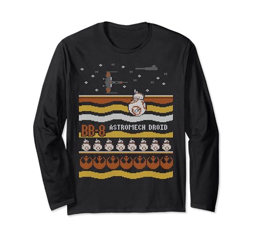 T-shirt Star Wars BB-8 vêtement manches longues imprimé pull Le Réveil de la Force