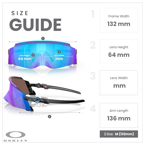 Oakley OO9455 Kato Shield Sunglasses For Men+ Bundle Accessory Leash Kit, Microfiber Pouch4