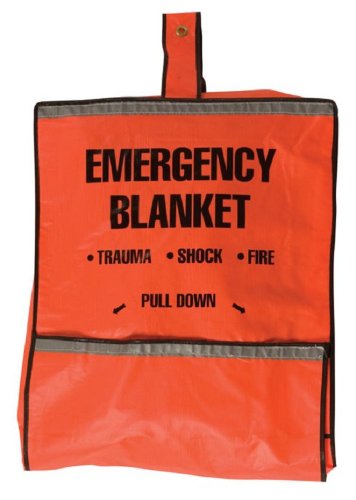 Safety Flag 8025 Emergency Fire Blanket and Pouch