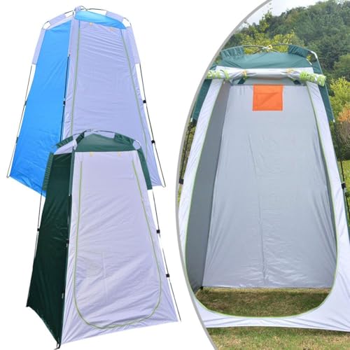 Portable Privacy Shower Changing Tent Waterproof Shower Tent Camping Privacy Shelter Toilet Tent Blue - Image 6