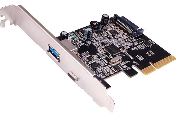 Carte PCI Express USB 3.1 double type A et C pour étendre la connectivité PC
