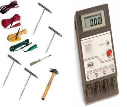 NEW WACO DET EARTH TESTER WITH KIT