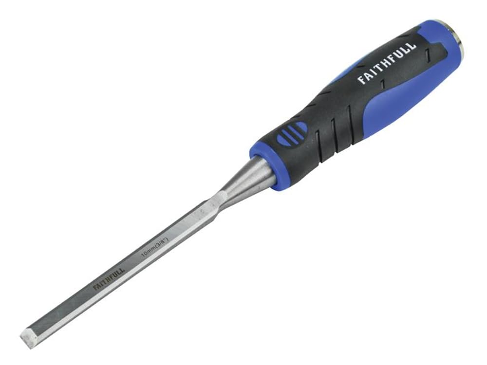 Faithfull Soft Grip Bevel Edge Chisel 10Mm (3/8In) 5023969000626