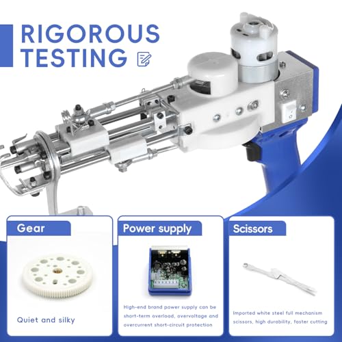 Kit de démarrage machine à touffeter 2 en 1 et tondeuse à sculpter