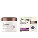 Aveeno Absolutely Ageless Night Cream/Aveeno Absolutely Ageless Restorative Night Cream, Anti Aging Moisturizer, Vitamins, Blackberry Complex, 48-mL