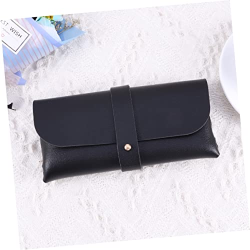 VALICLUD Estojos De Óculos Estojo De Óculos De Couro Portátil Estojo De Óculos De Couro Pvc Armação