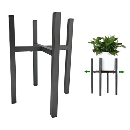 Adjustable Plant Stand for 9"-13" Plant Pot, Metal Heavy Duty Pla...